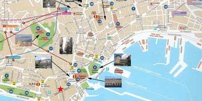 Mapa neapol port